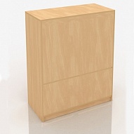 Прилавок рабочий глухой 1000x850x400 ПР-2